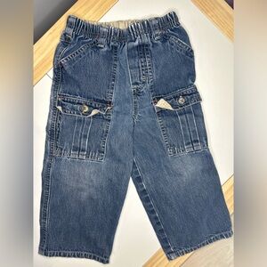 OshKosh B'gosh Blue Cargo Jeans for Kids
